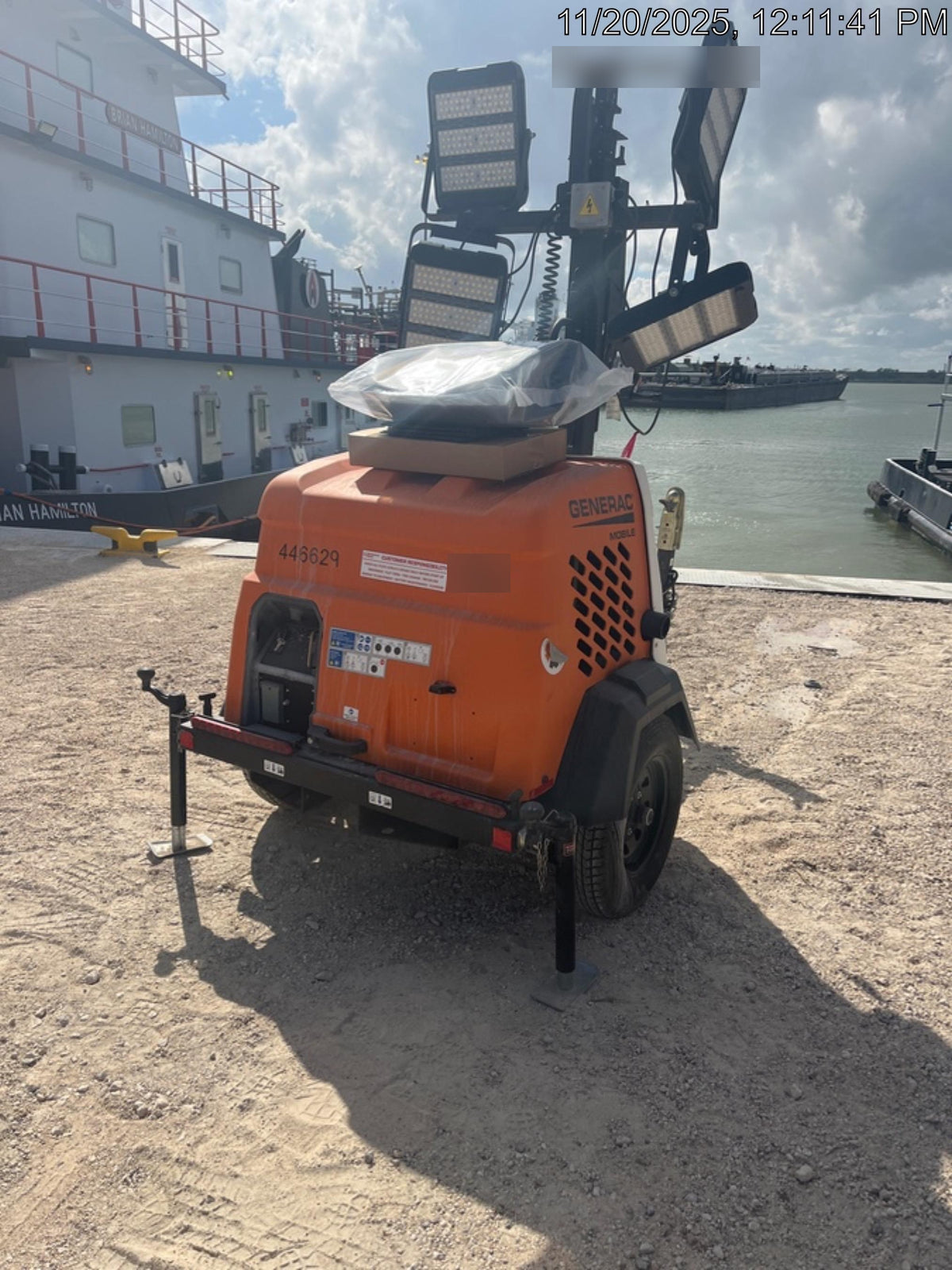 2024 Generac MLTS-4 2.4kW, Mitsu Eng, Analog, LED, Diesel.