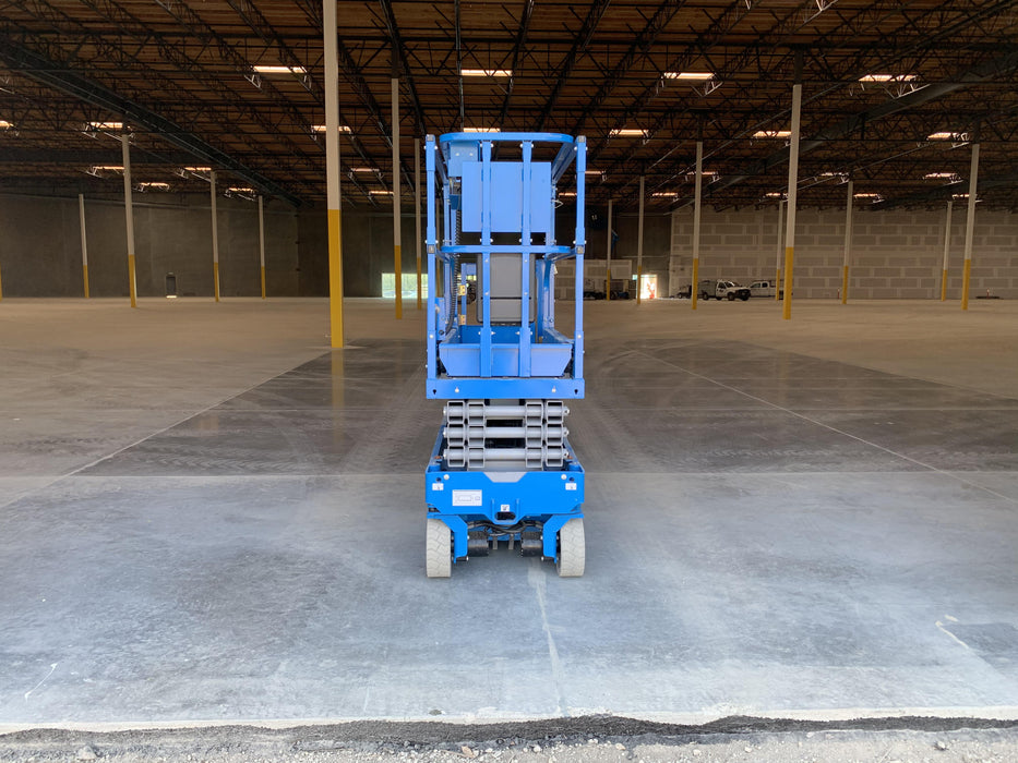 2020 Genie GS-1930 Solid Non Marking Tires, Beacon, Folding rails with half height swing gate, 800W Inverter