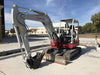 2019 Takeuchi TB260 Canopy, Standard Blade, Auxiliary hydraulics w/Manual QC, Hydraulic thumb, 12" ,18", 24" Bucket