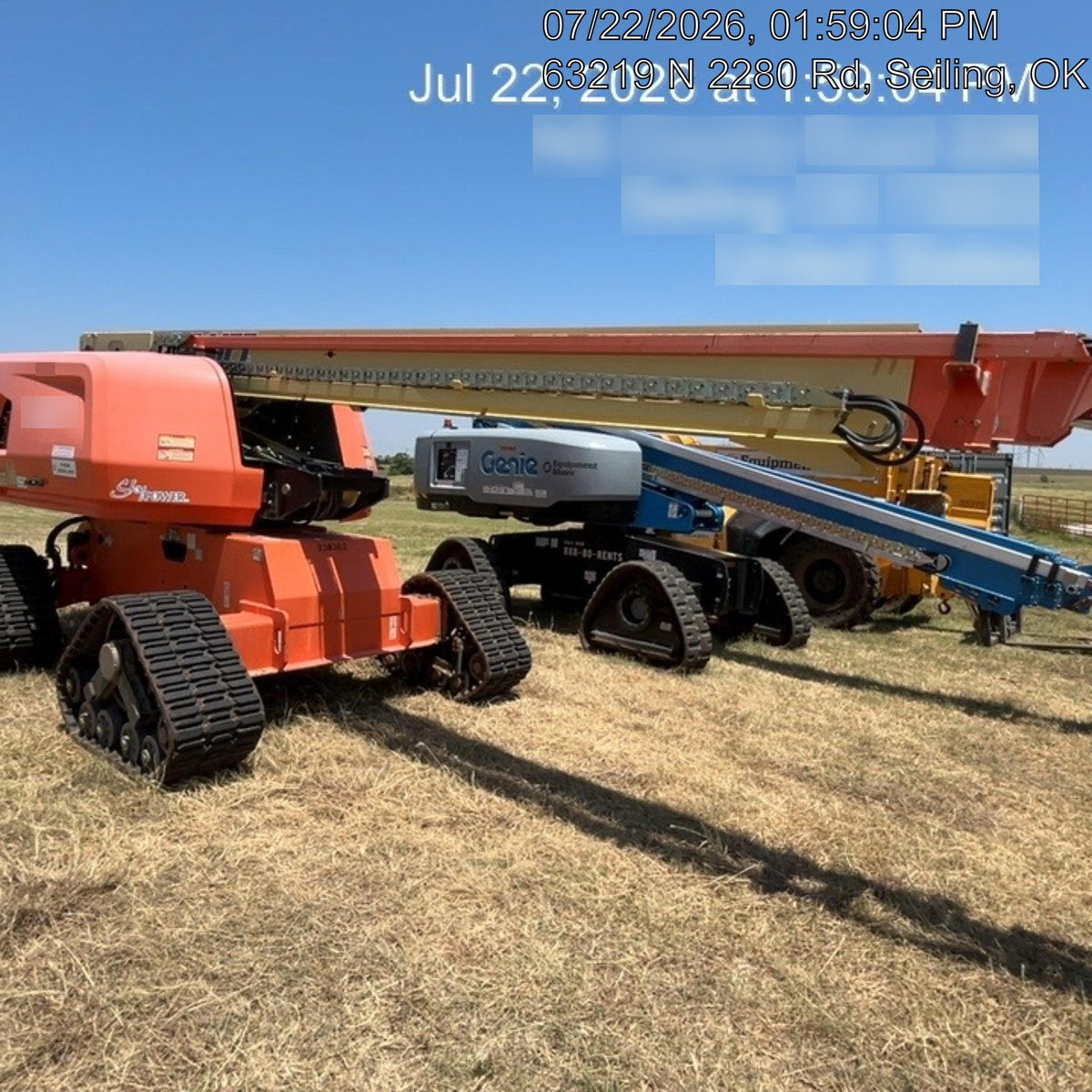 2022 JLG 660SJ Quad Track