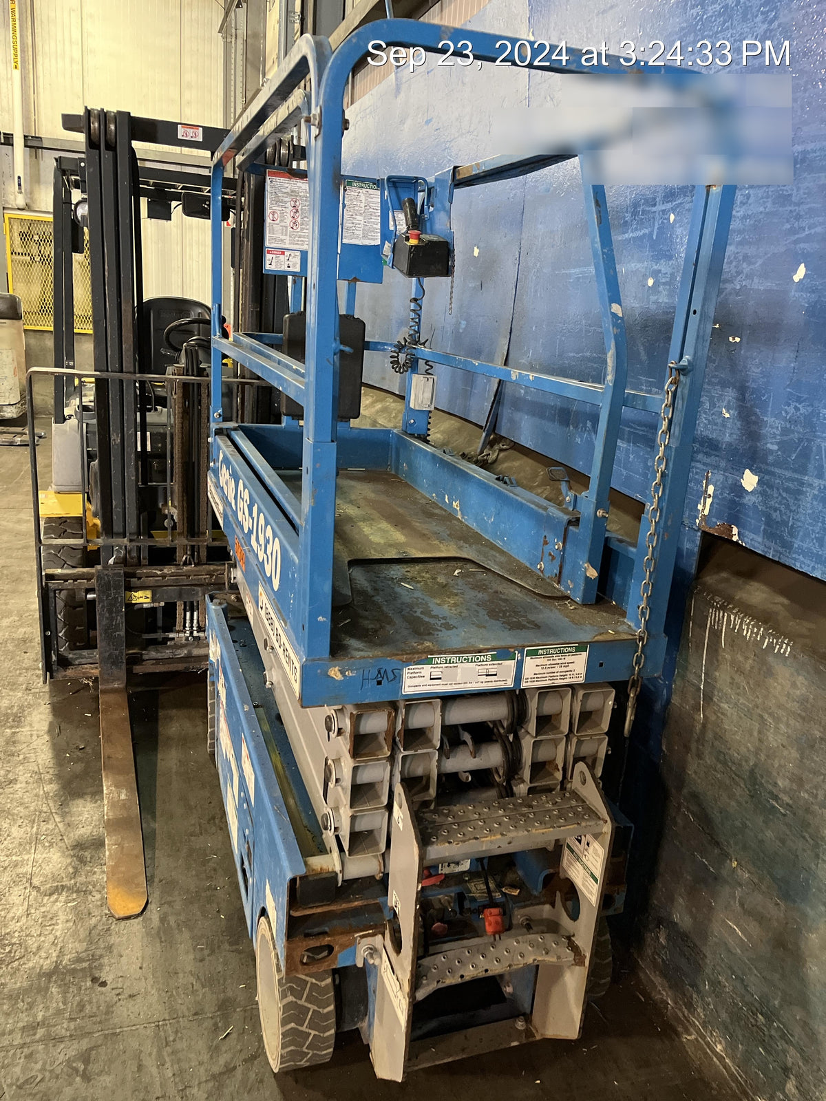 2016 Genie GS-1930 Standard Rental Specs