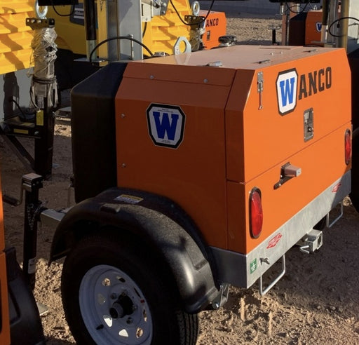 2024 Wanco WLTT-4MM4K Diesel, Deep Sea Controller, Shore Power Plug, Auto Start, (4) 350W LED Floodlights, 4kW Generator, 60 Gal Fuel Tank, 2" Ball, T3