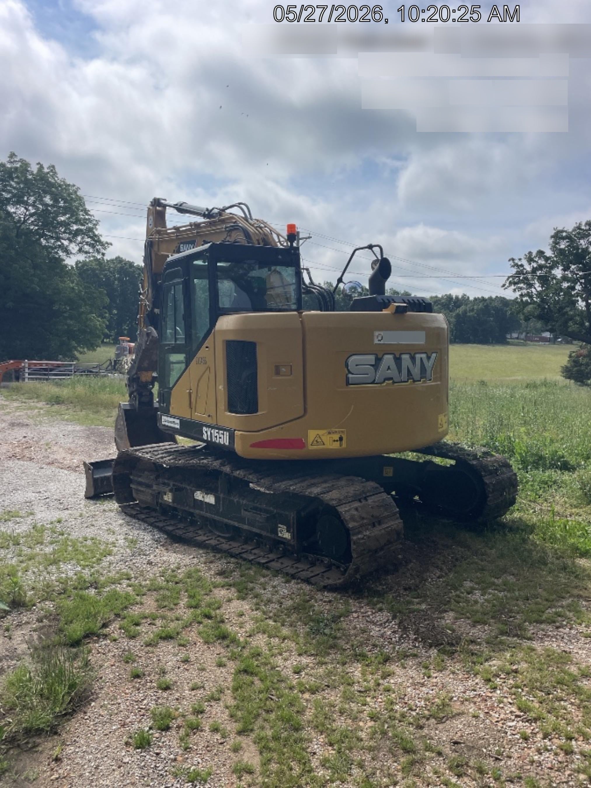 2022 SANY SY155 U