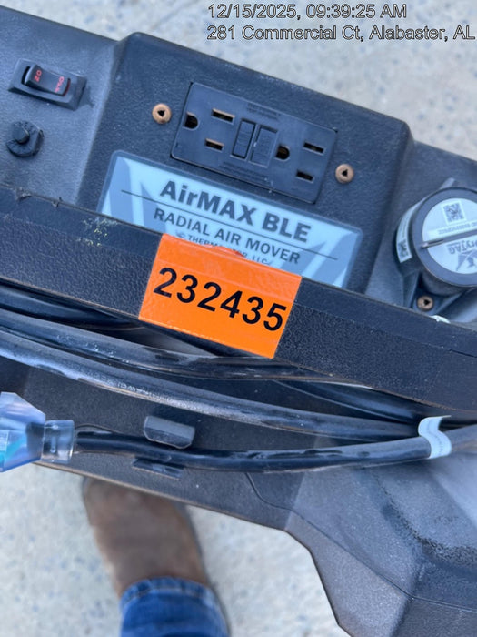 2022 PHOENIX AirMAX Radial Air Mover