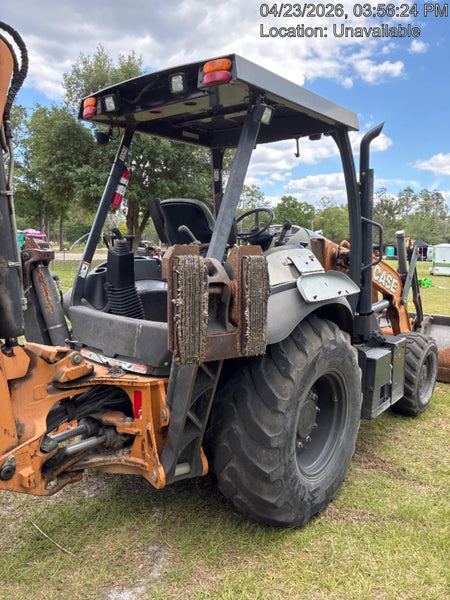 2018 Case 580N STANDARD HOE, ROPS, PILOT CONTROLS, AUX HYD