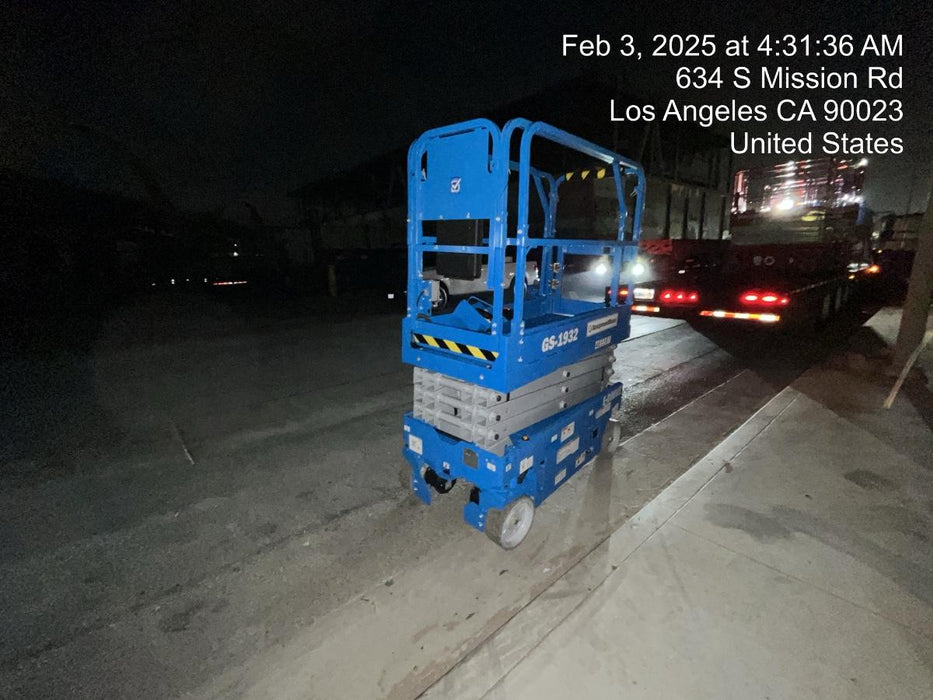 2024 Genie GS-1932 Electric Drive, Sld NM Tires, DBcns, T3 + Access Control