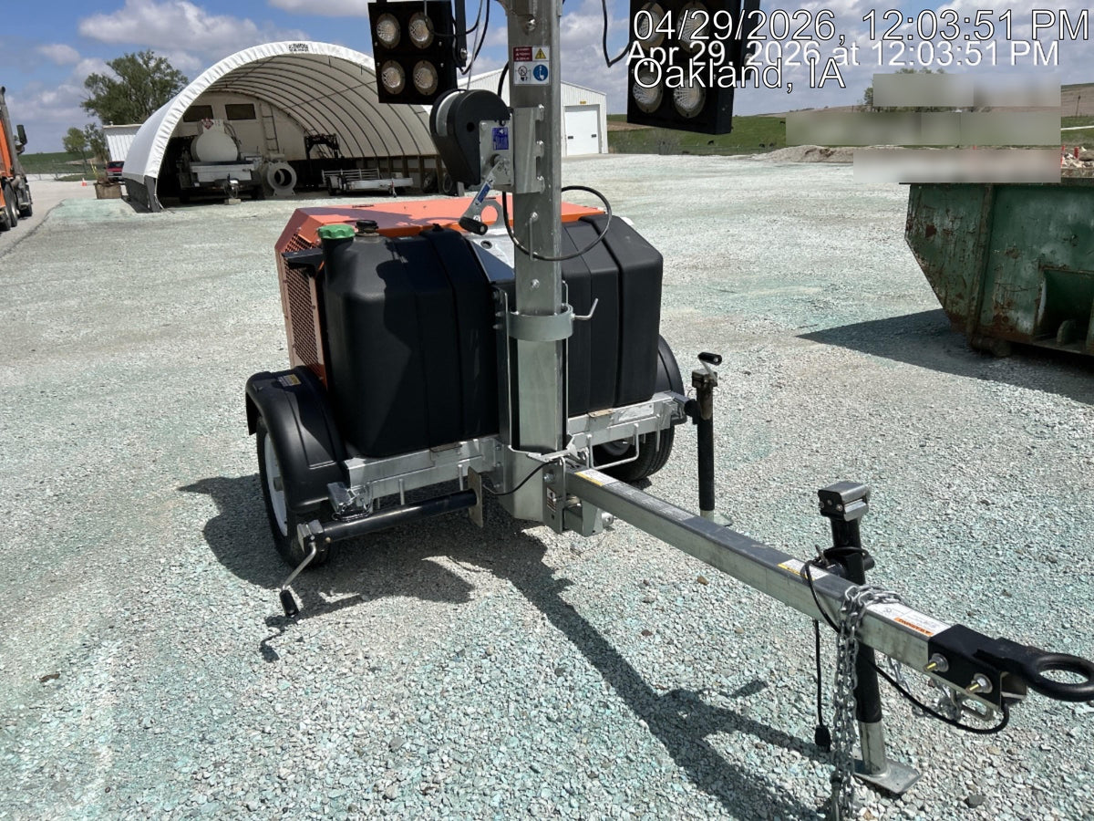 2024 Wanco WLTT-4MM4K Diesel, Deep Sea Controller, Shore Power Plug, Auto Start, (4) 350W LED Floodlights, 4kW Generator, 60 Gal Fuel Tank, 2" Ball, T3