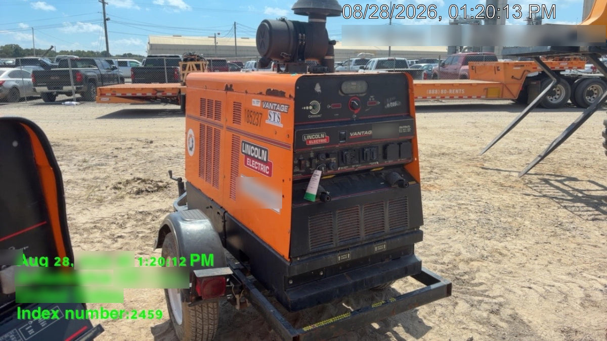 2021 Lincoln Electric Vantage 549X Ready Pak 3, ORANGE (includes trailer, cable rack, fender light kit)