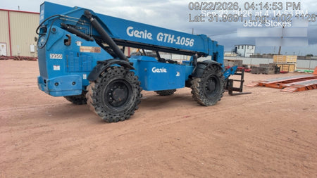 2017 Genie GTH-1056 Genie GTH1056, Solid Tires, 60" carriage, Light Kit, Open ROPS