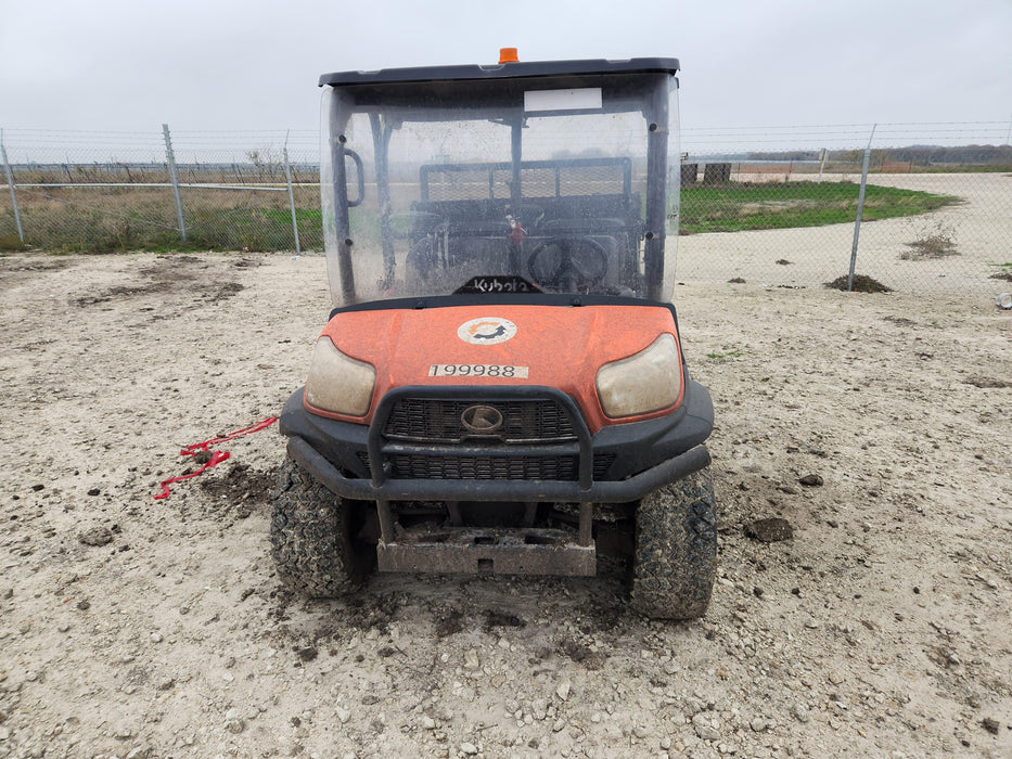 2022 Kubota RTV-X1140W-H Plastic Canopy, Windshield Acrylic Clear, LED Strobe Light, Wire Harness Kit, Back up Alarm