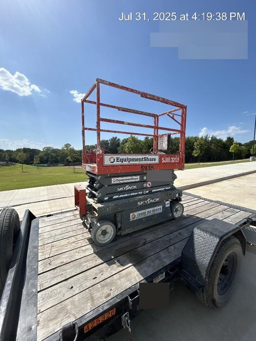 2017 Skyjack SJIII-3219 Skyjack SJ3219 w/Trojan Battery Set, Extended Warranty 5yr/5k hr