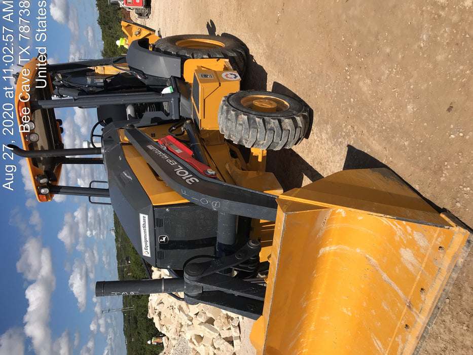 2020 John Deere 310LEP Canopy, 4WD, Standard Stick, Pilot Controls, 2 Way Hydraulics, TAG Manual QC