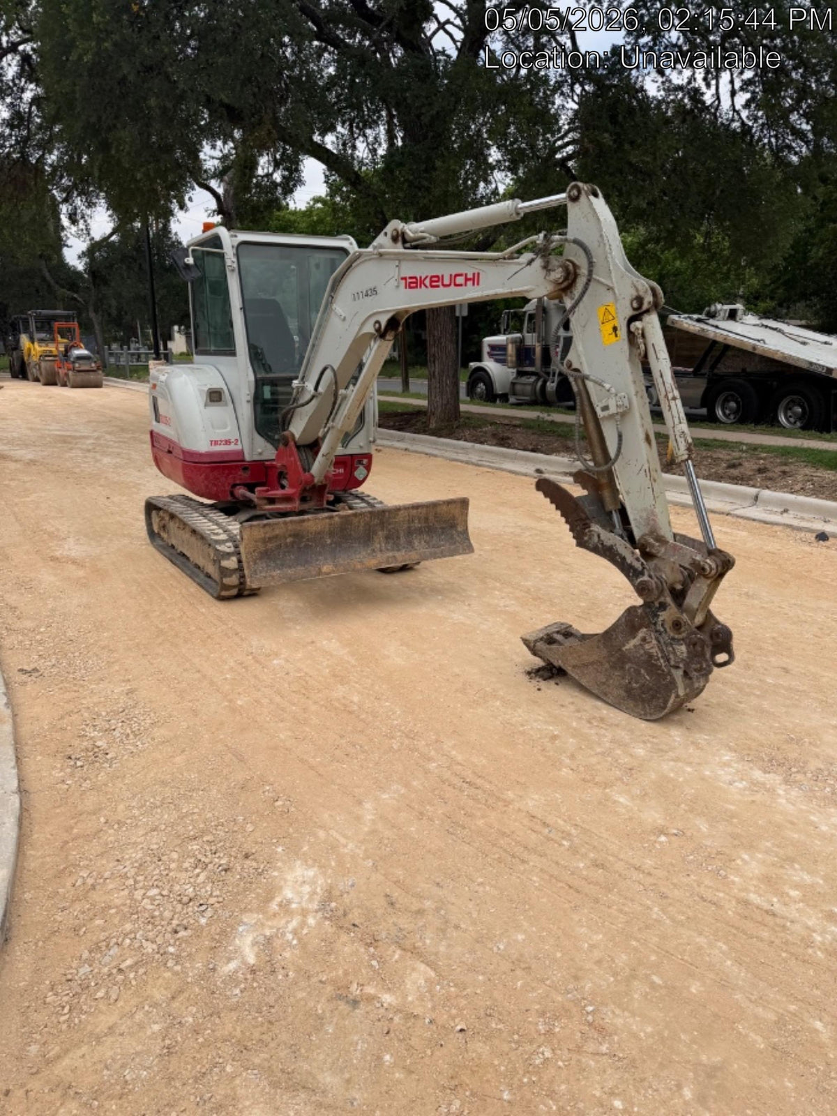 2020 Takeuchi TB-235-2CR Cab/Heat/Air, Rubber Tracks, Manual TAG QC