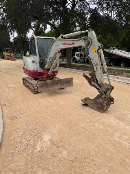 2020 Takeuchi TB-235-2CR Cab/Heat/Air, Rubber Tracks, Manual TAG QC