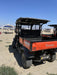 2022 Kubota RTV-X1140W-H Plastic Canopy, Windshield Acrylic Clear, LED Strobe Light, Wire Harness Kit, Back up Alarm