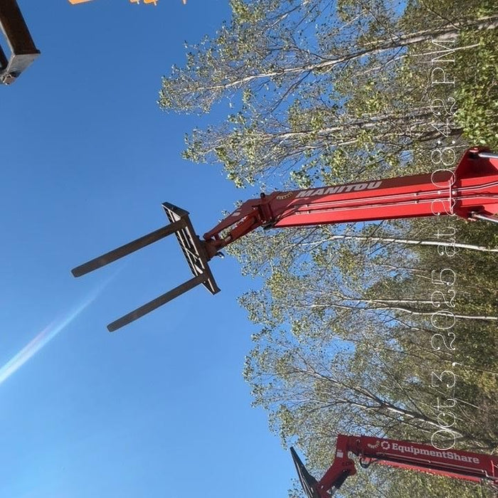 2017 Manitou 12042 Manitou MTA 12042, Solid Tires, 66" Carriage, Open ROPS, Flashing Beacon and Work Light Package