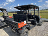 2022 Kubota RTV-X1140W-H Plastic Canopy, Windshield Acrylic Clear, LED Strobe Light, Wire Harness Kit, Back up Alarm