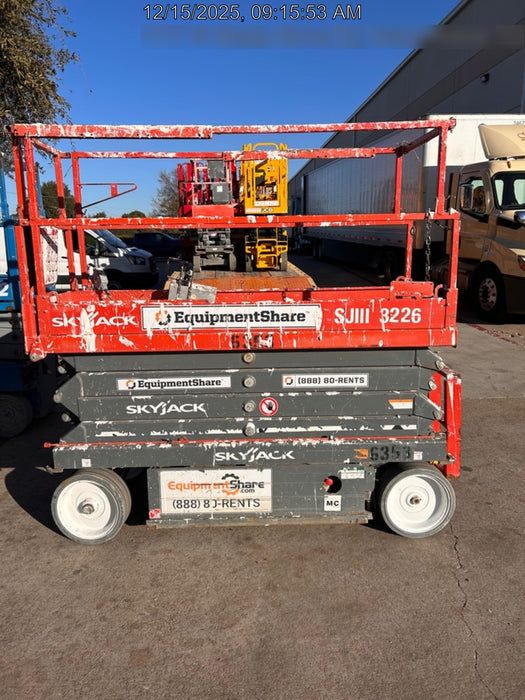 2017 Skyjack SJIII-3226 Skyjack SJ3226, Trojan Battery Set, Extended Warranty 5yr/5k hr