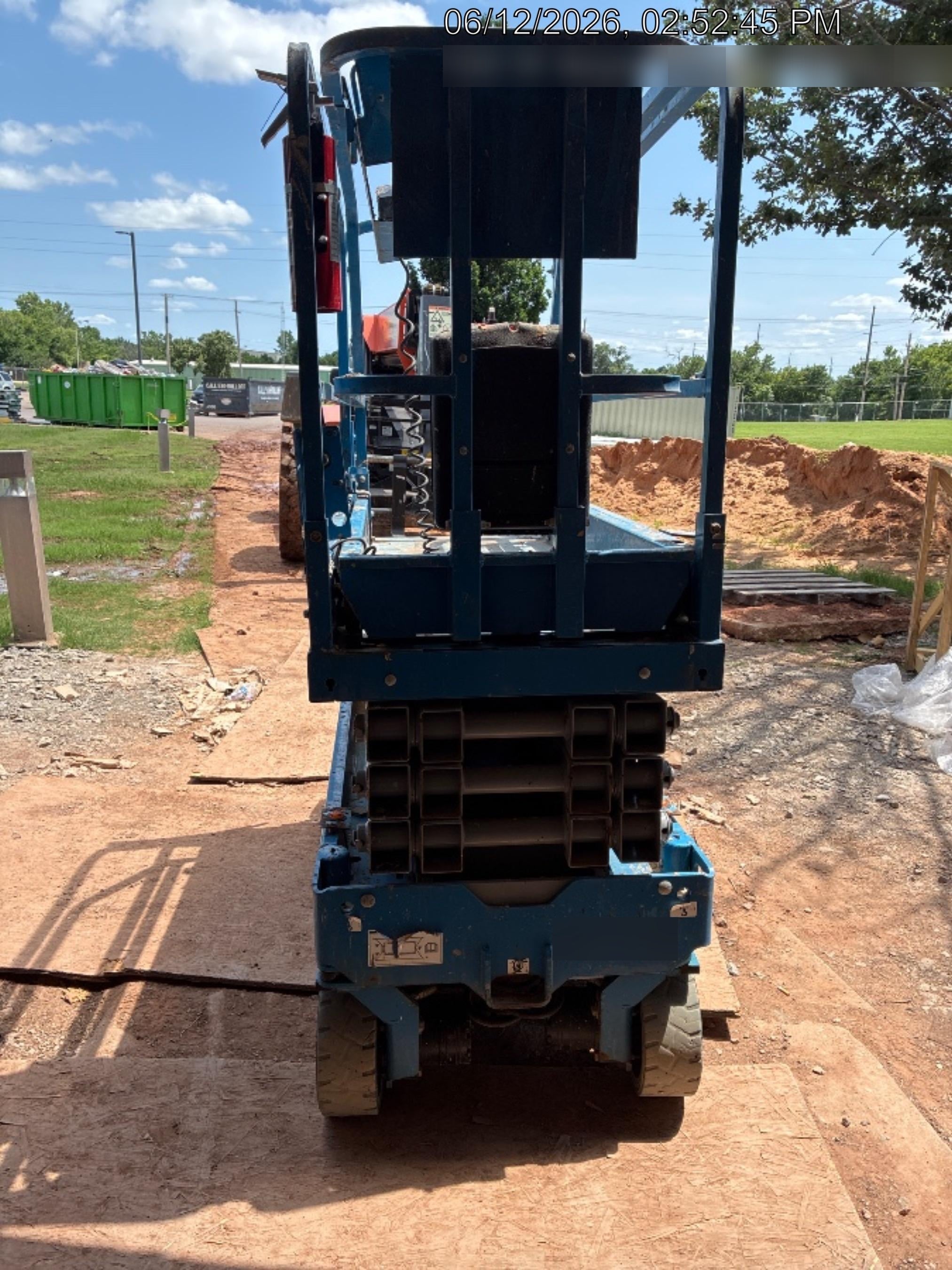 2019 Genie GS-1930 Fixed rails with chain Entry