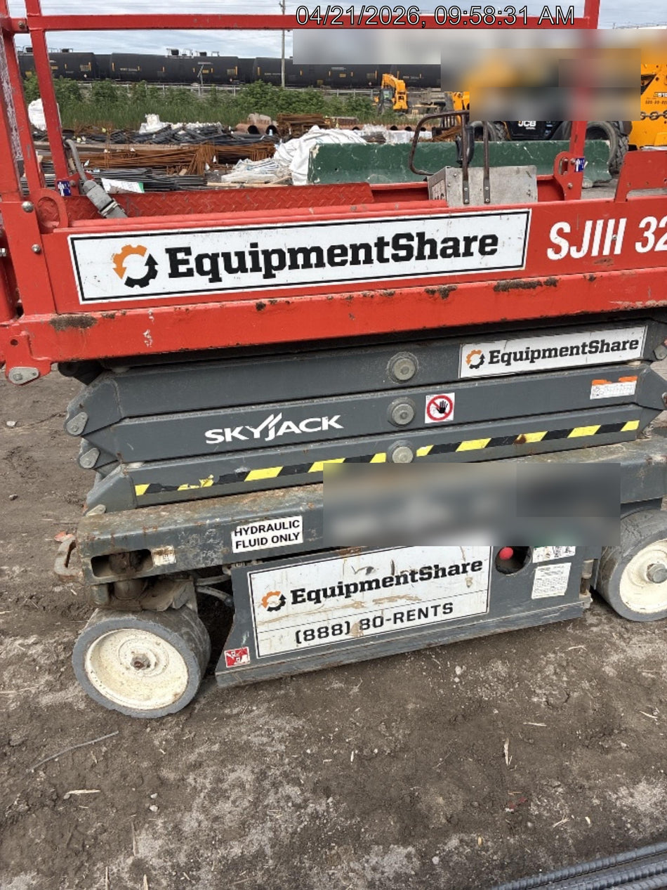 2019 Skyjack SJIII-3219 Standard Options, Trojan Batteries