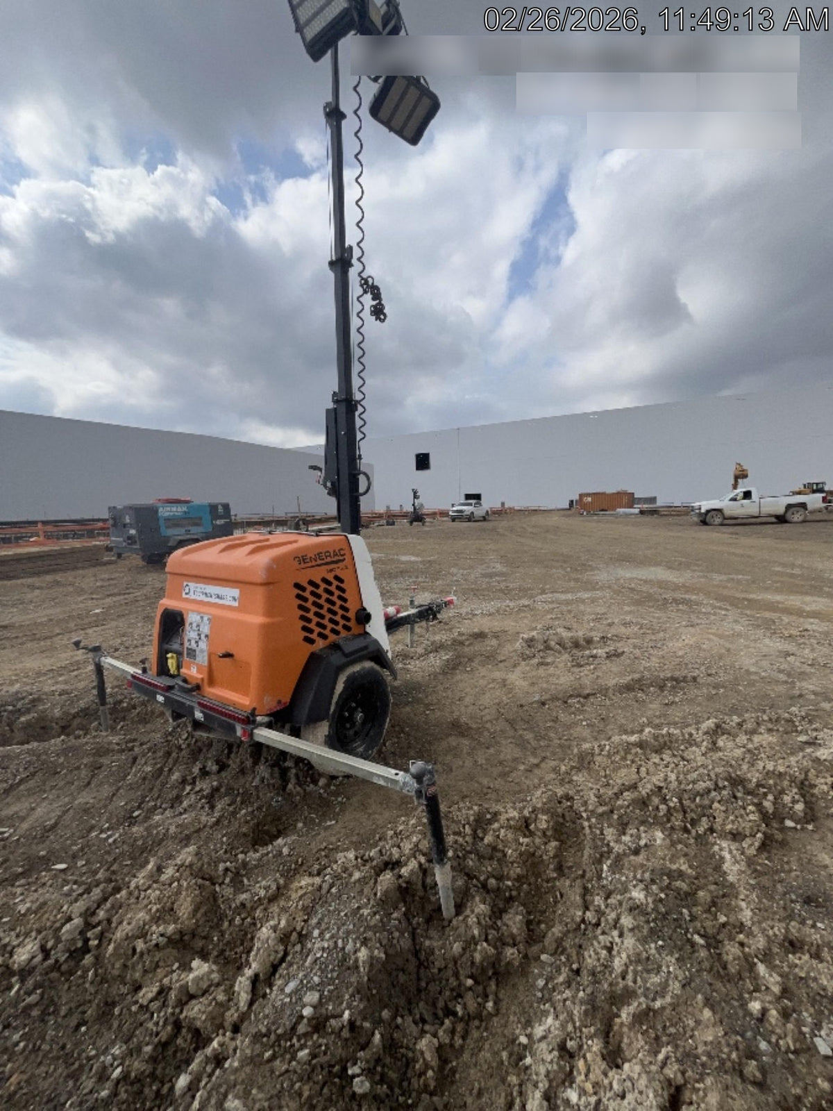 2023 Generac MLT2 Diesel, Flex Switch 120V Input, Powerzone Controller, 
(4) 320W LED Lights, 4kW Generator, 39.9 Gal Fuel Tank, 2" Ball, T3