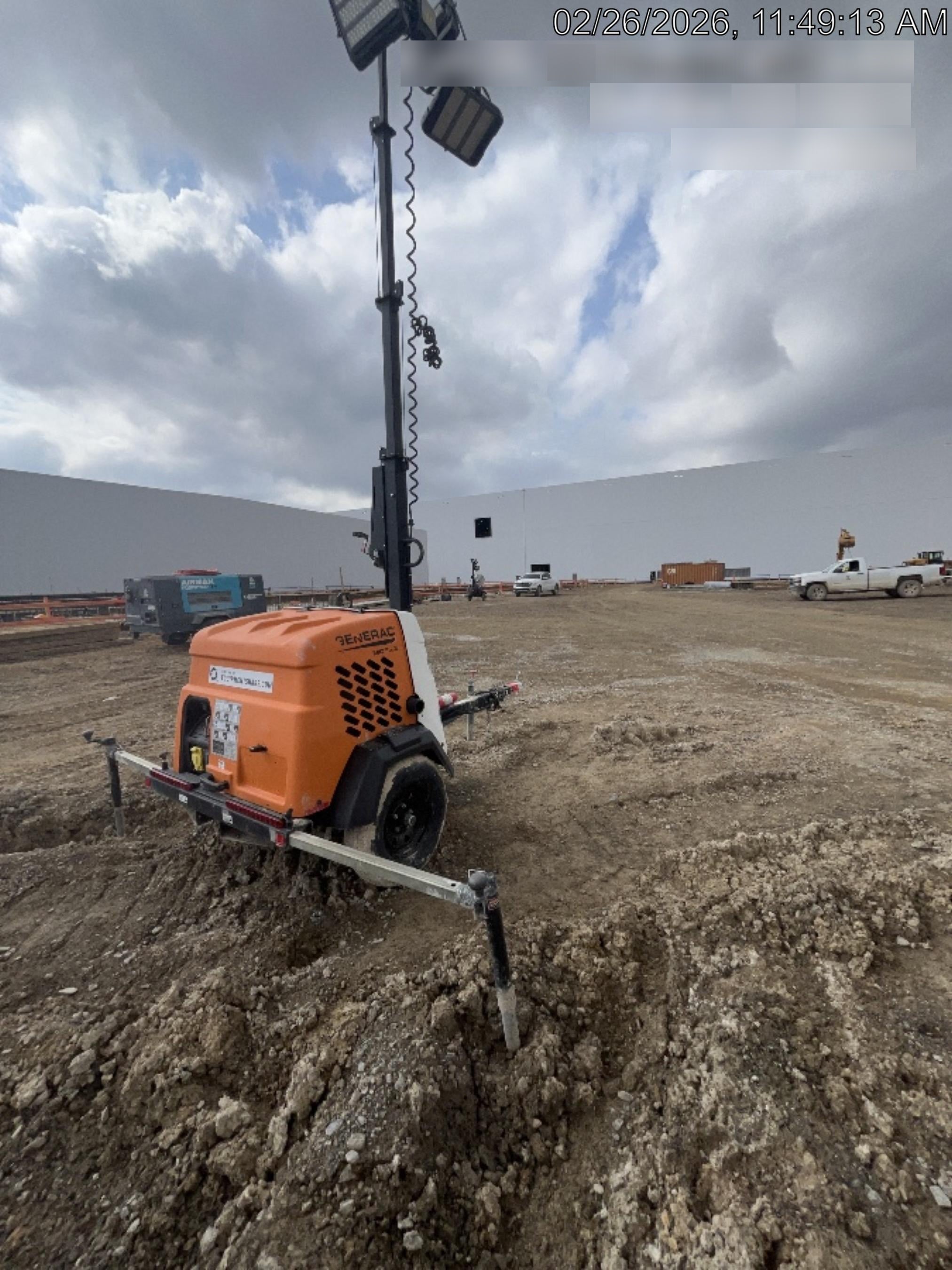 2023 Generac MLT2 Diesel, Flex Switch 120V Input, Powerzone Controller, 
(4) 320W LED Lights, 4kW Generator, 39.9 Gal Fuel Tank, 2" Ball, T3