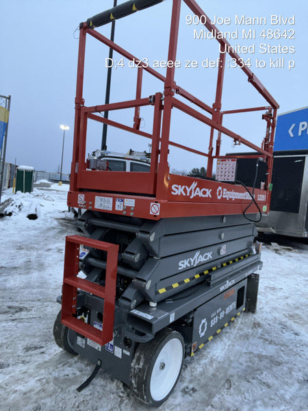 2024 Skyjack SJ3226 Electric Drive, Sld NM Tires, DBcns, T3