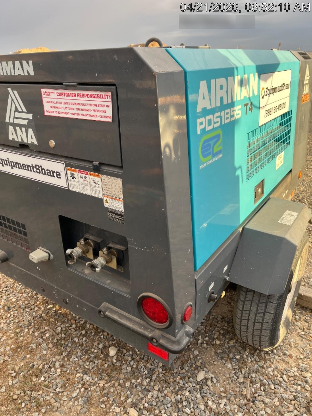 2021 AIRMAN PDS185S-6E1