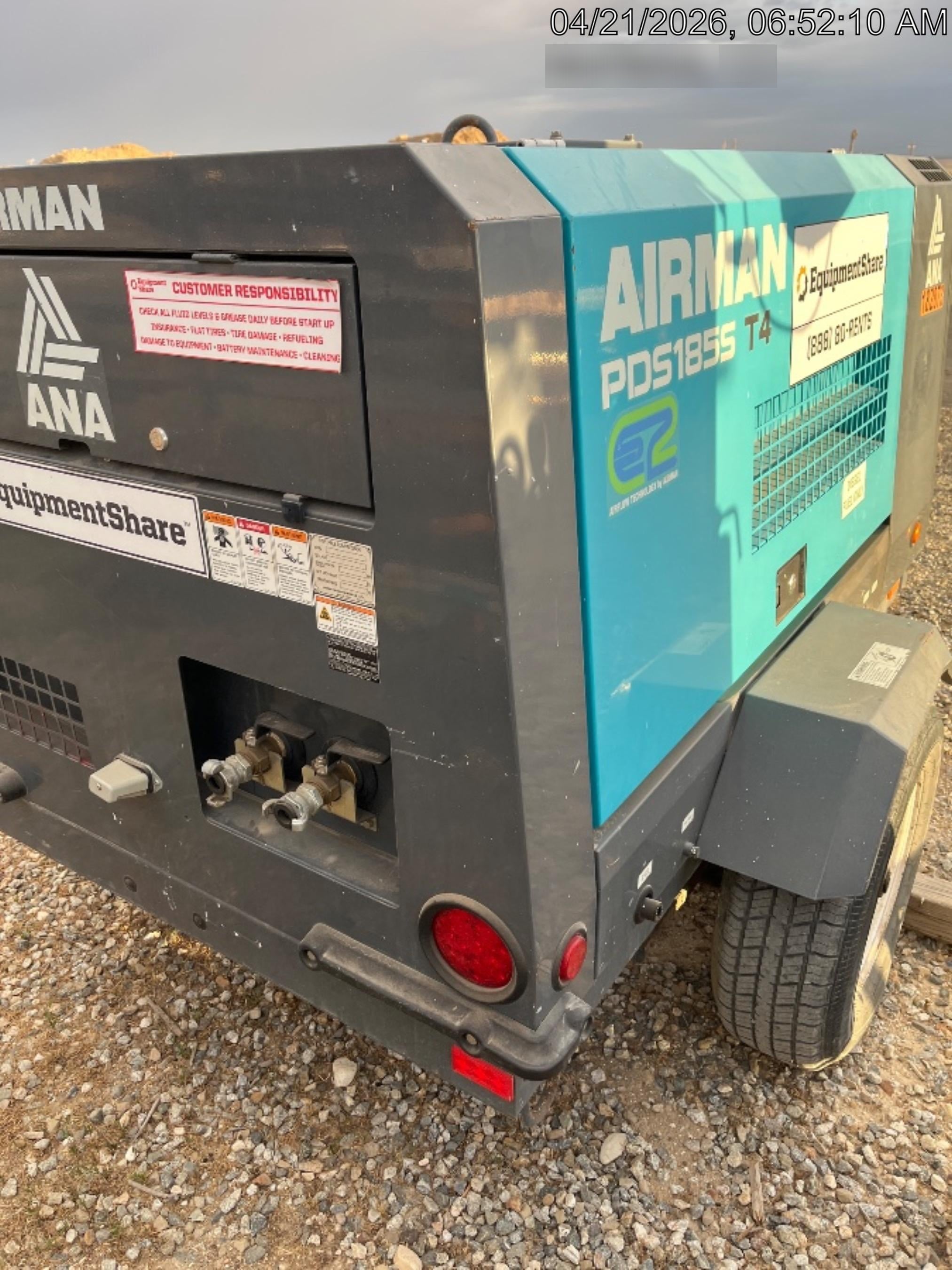 2021 AIRMAN PDS185S-6E1
