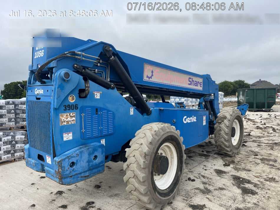 2017 Genie GTH-1056 Genie GTH1056, Solid Tires, 60" carriage, Light Kit, Open ROPS