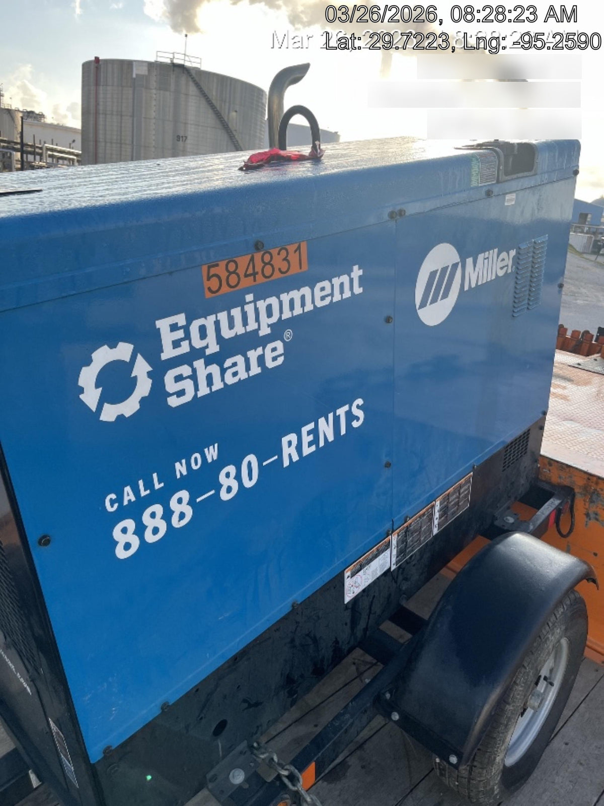 2025 MILLER ELECTRIC BIG BLUE 500