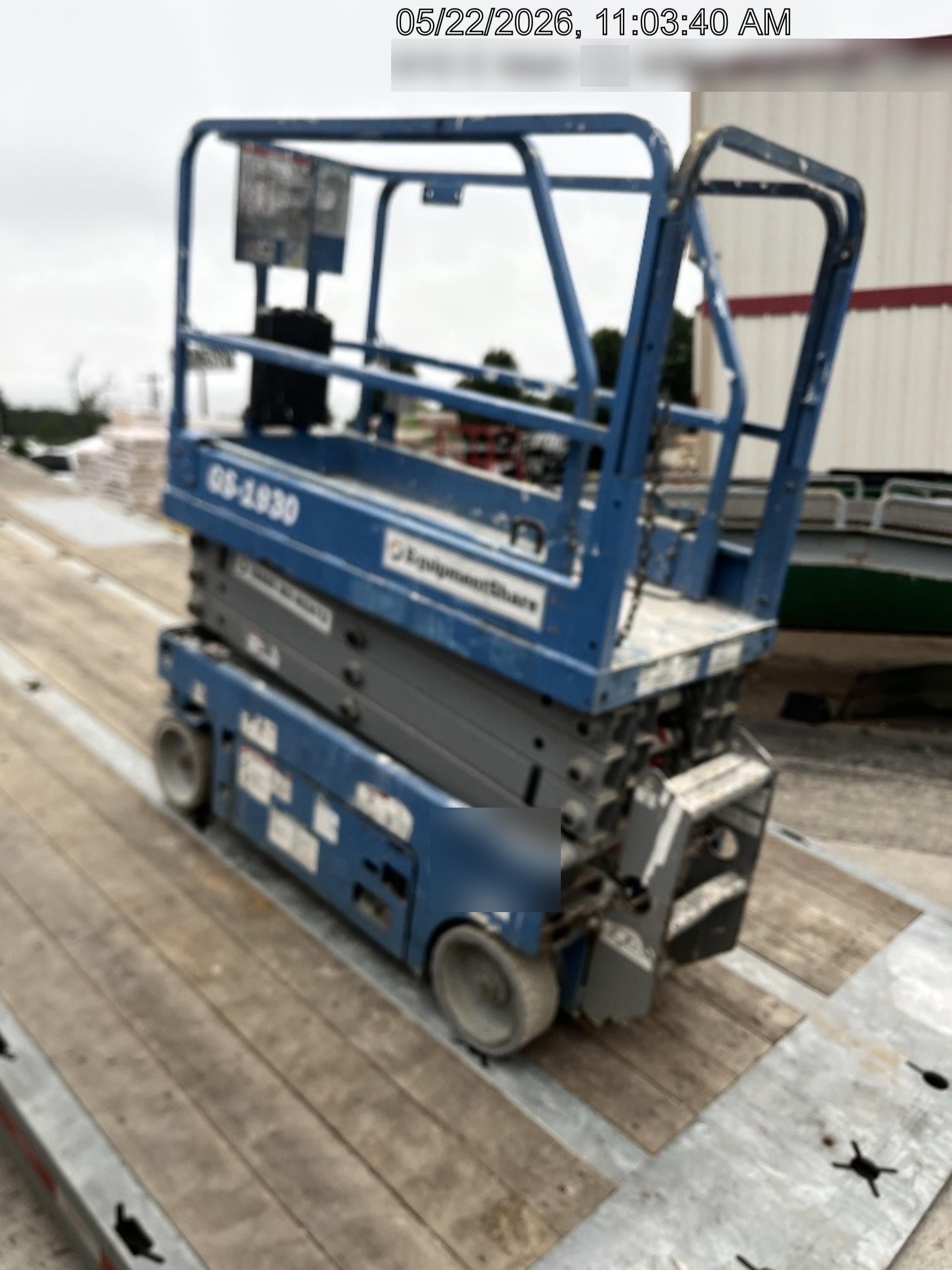 2019 Genie GS-1930 Fixed rails with chain Entry