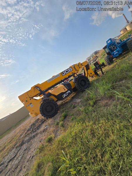 2019 JCB 510-56 Canopy, 74 HP, Solid Tires, STD Worklight, Beacon, Aux Hydraulics, Lifting Eye, Back up Alarm w/66" Carriage/60" Forks