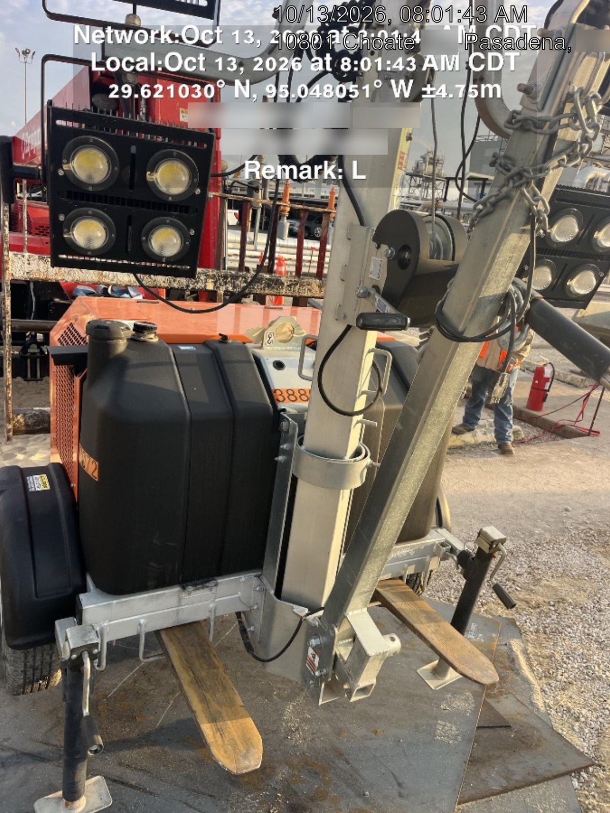 2024 Wanco WLTT-4MM4K Diesel, Deep Sea Controller, Shore Power Plug, Auto Start, (4) 350W LED Floodlights, 4kW Generator, 60 Gal Fuel Tank, 2" Ball, T3