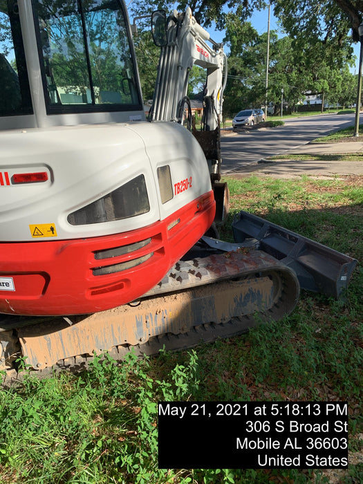 2020 Takeuchi TB250-2C Cab/Heat/Air, Rubber Tracks, Manual TAG QC