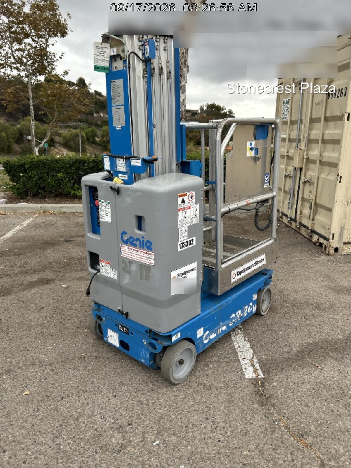 2021 GENIE GR-20