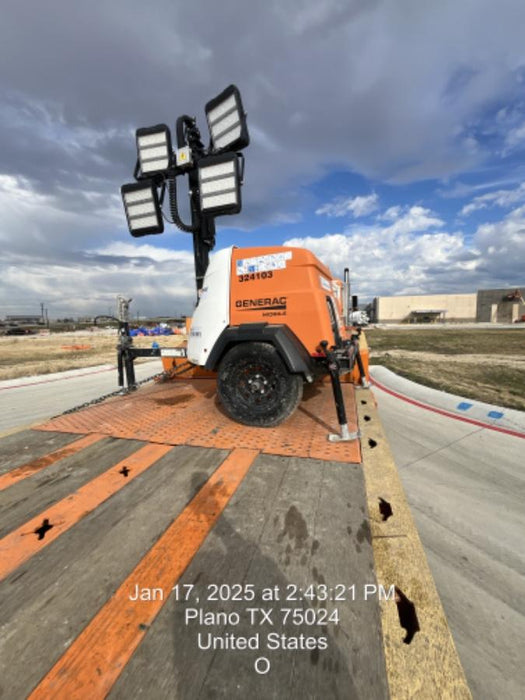 2023 Generac MLT2 Diesel, Flex Switch 120V Input, Powerzone Controller, (4) 320W LED Lights, 4kW Generator, 39.9 Gal Fuel Tank, 2" Ball, T3