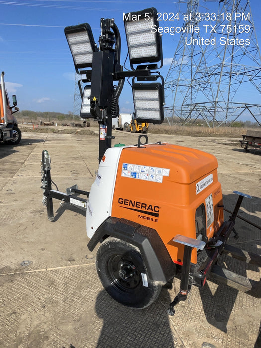 2024 Generac MLT2 Diesel, Flex Switch 120V Input, Powerzone Controller, 
(4) 320W LED Lights, 4kW Generator, 39.9 Gal Fuel Tank, 2" Ball, T3