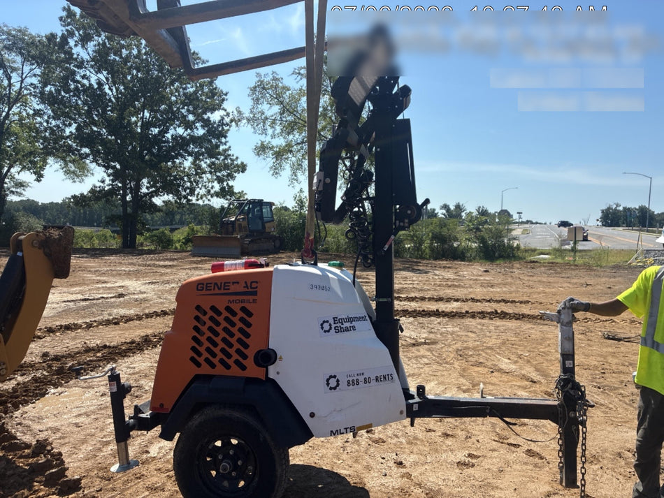 2024 Generac MLT2 Diesel, Flex Switch 120V Input, Powerzone Controller, 
(4) 320W LED Lights, 4kW Generator, 39.9 Gal Fuel Tank, 2" Ball, T3