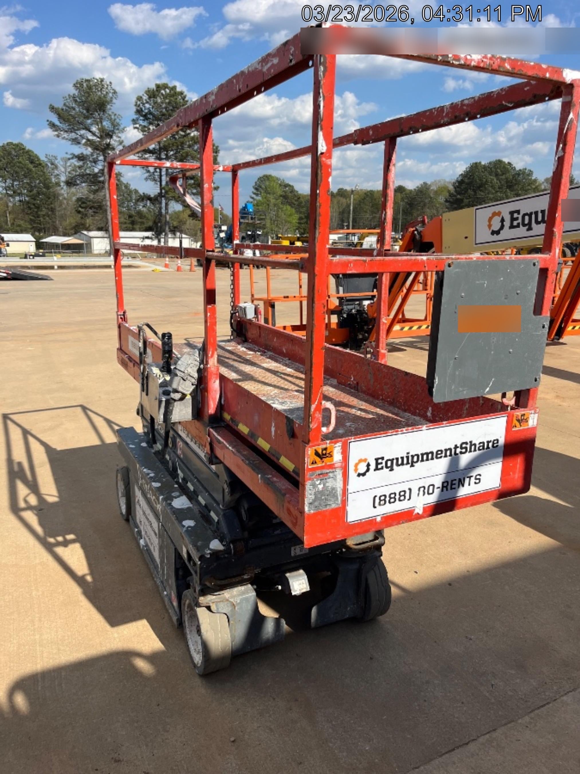 2019 Skyjack SJIII-3219 Standard Options, Trojan Batteries
