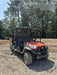 Kubota RTV-X1140W-H 4WD utility cart -LED strobe -Windshield tempered glass -Plastic canopy -Wire harness kit -Backup alarm