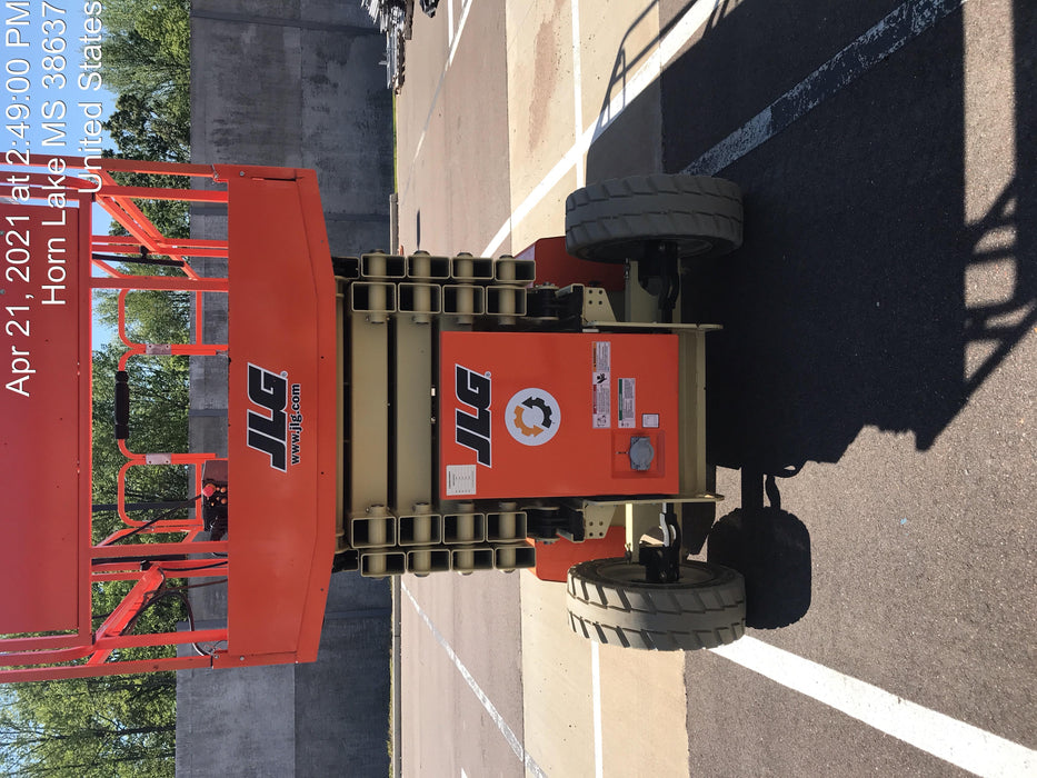 2019 JLG 4069LE Solid Non Marking Tires, Rotating Beacon