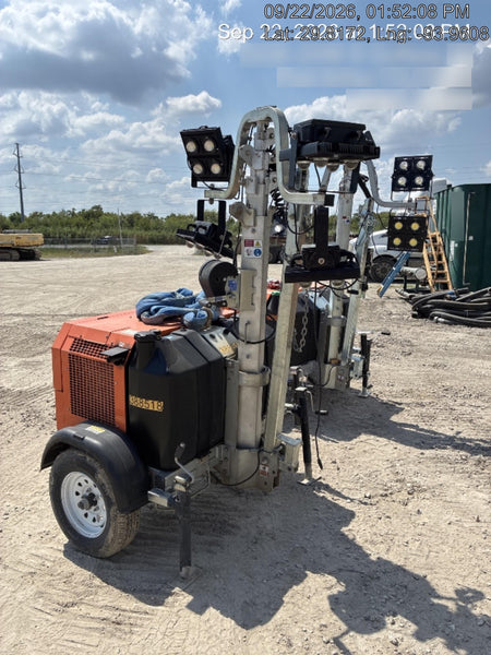 2024 Wanco WLTT-4MM4K Diesel, Deep Sea Controller, Shore Power Plug, Auto Start, (4) 350W LED Floodlights, 4kW Generator, 60 Gal Fuel Tank, 2" Ball, T3