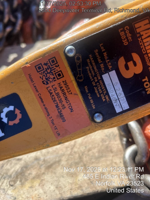 2023 HARRINGTON L5LB030-15