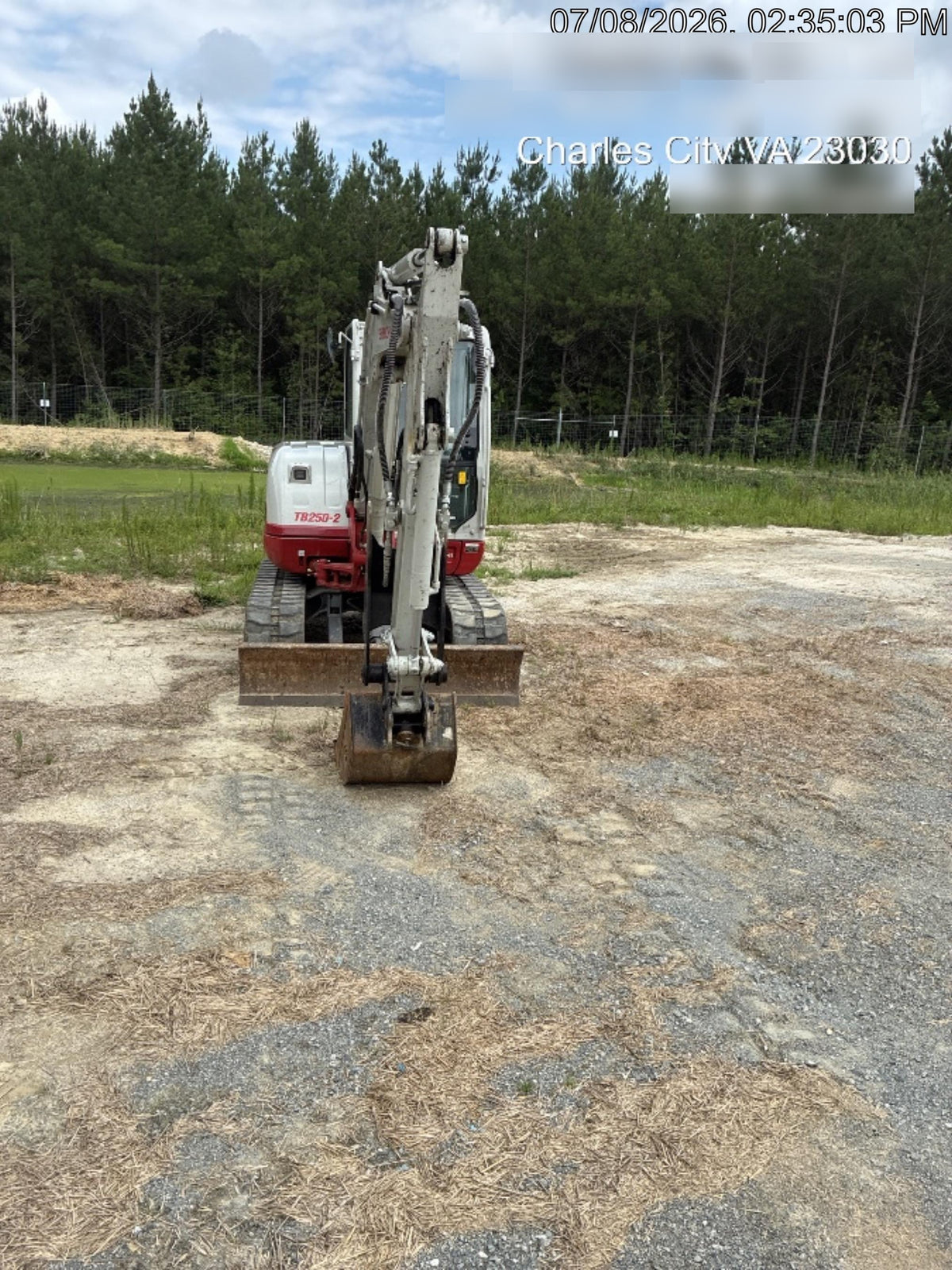2025 TAKEUCHI TB250-2CR