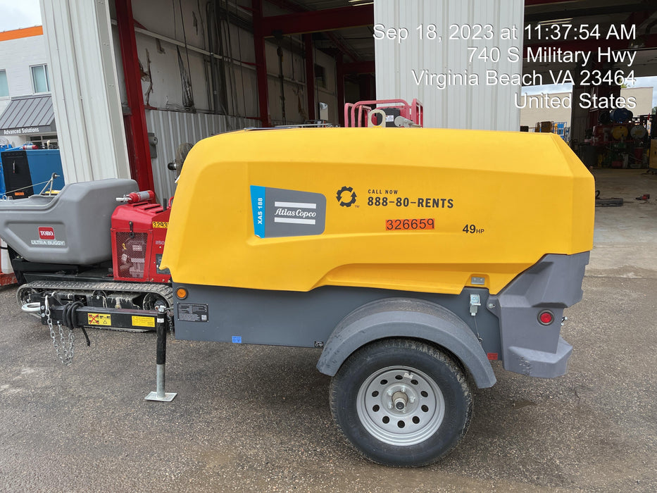 2023 ATLAS COPCO XAS188 CWK