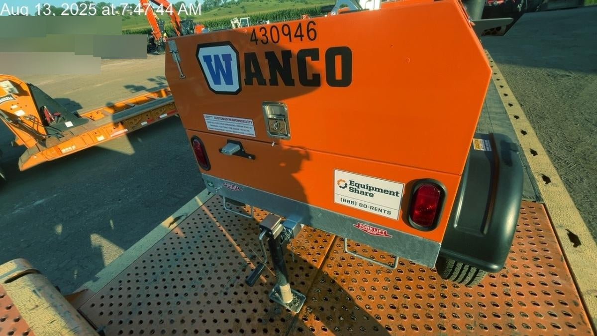 2024 Wanco WLTT-4MM4K Diesel, Deep Sea Controller, Shore Power Plug, Auto Start, (4) 350W LED Floodlights, 4kW Generator, 60 Gal Fuel Tank, 2" Ball, T3