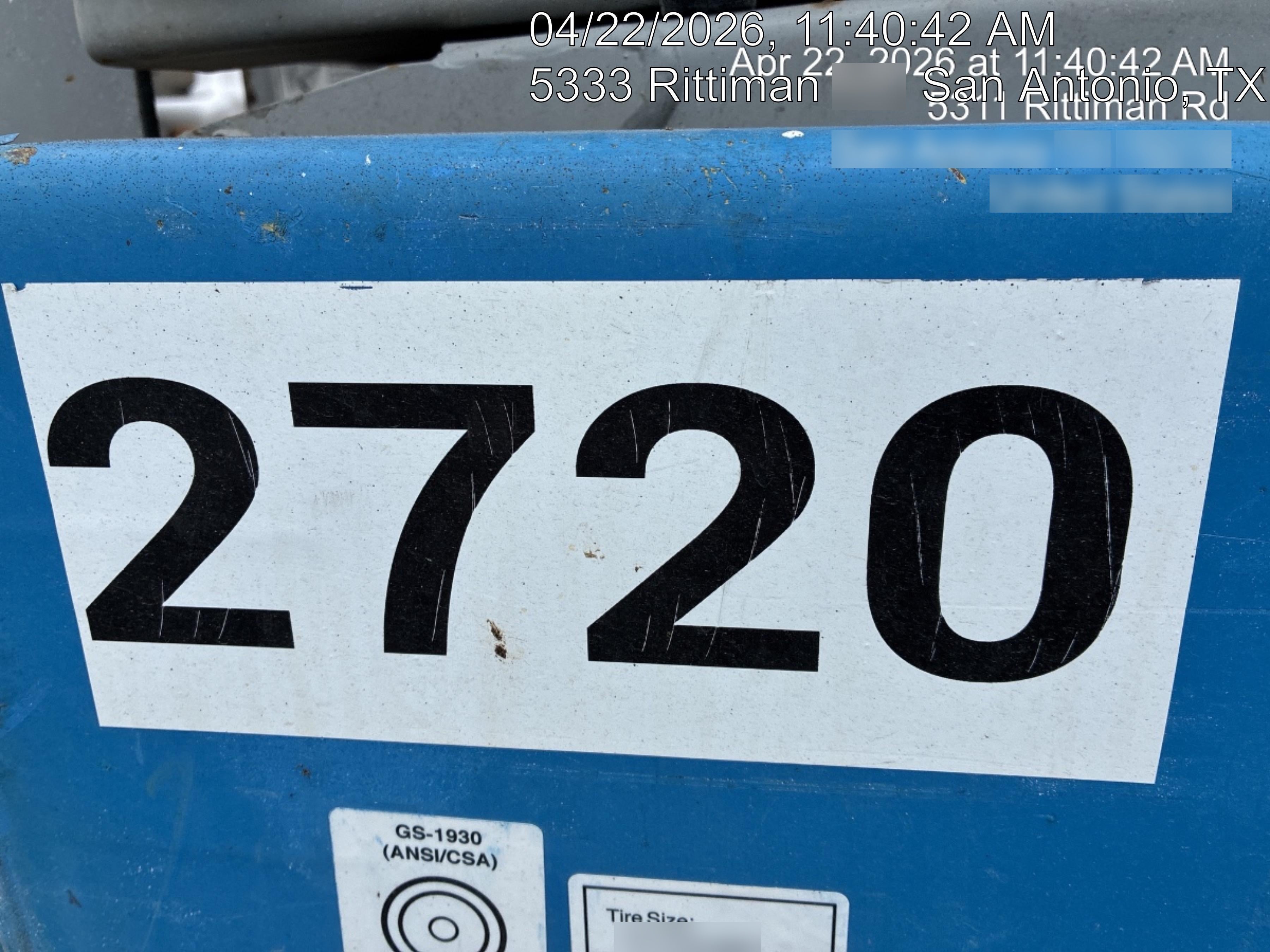 2017 Genie GS-1930 Standard