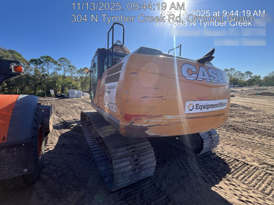 2018 CASE CX210D