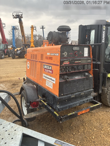 2021 Lincoln Electric Vantage 549X Ready Pak 3, ORANGE (includes trailer, cable rack, fender light kit)